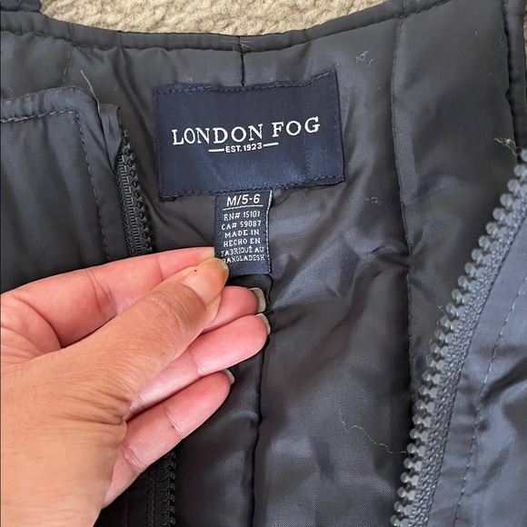 Boys London fog coat and snow pant bib matching set - Picture 10 of 12